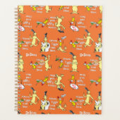 Dr. Seuss Grüne Eier mit Schinken Charakter-Muster Planer (Vorderseite)