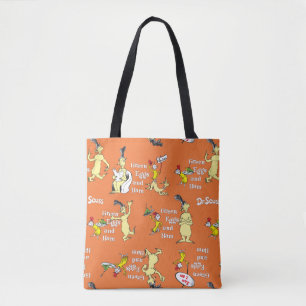 Dr. Seuss Grüne Eier mit Schinken Charakter-Muster Tasche