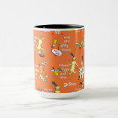 Dr. Seuss Grüne Eier mit Schinken Charakter-Muster Tasse (Zentrum)