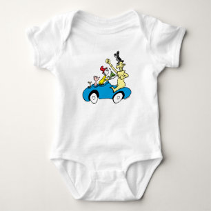 Dr. Seuss Grüne Eier mit Schinken Charaktere im Au Baby Strampler