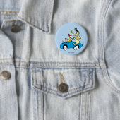 Dr. Seuss Grüne Eier mit Schinken Charaktere im Au Button (Beispiel)
