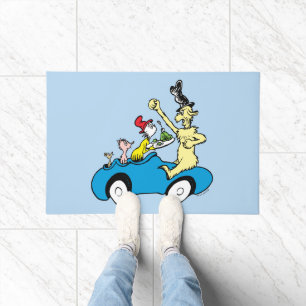 Dr. Seuss Grüne Eier mit Schinken Charaktere im Au Fußmatte