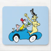 Dr. Seuss Grüne Eier mit Schinken Charaktere im Au Mousepad (Vorne)