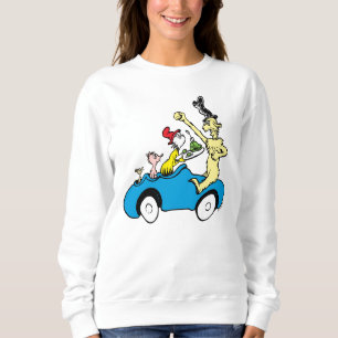 Dr. Seuss Grüne Eier mit Schinken Charaktere im Au Sweatshirt