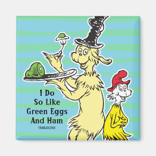 Dr. Seuss   Grüne Eier mit Schinken   Freund & Sam Magnet