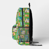 Dr. Seuss Grüne Eier mit Schinken Geschichte Zitat Bedruckter Rucksack (Rechts)