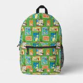Dr. Seuss Grüne Eier mit Schinken Geschichte Zitat Bedruckter Rucksack (Vorderseite)