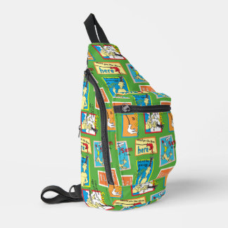 Dr. Seuss Grüne Eier mit Schinken Geschichte Zitat Crossbody Bag