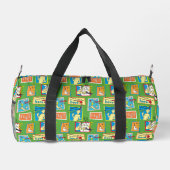 Dr. Seuss Grüne Eier mit Schinken Geschichte Zitat Duffle Bag (Rückseite)