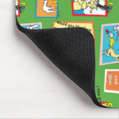 Dr. Seuss Grüne Eier mit Schinken Geschichte Zitat Mousepad (Ecke)