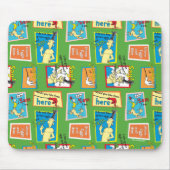 Dr. Seuss Grüne Eier mit Schinken Geschichte Zitat Mousepad (Vorne)