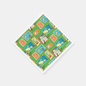 Dr. Seuss Grüne Eier mit Schinken Geschichte Zitat Serviette (Ecke)