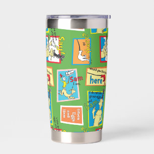 Dr. Seuss Grüne Eier mit Schinken Geschichte Zitat Thermobecher