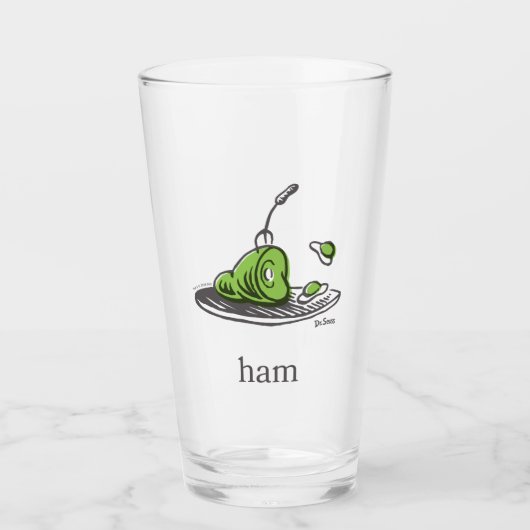 Dr. Seuss | Grüne Eier mit Schinken Glas (Vorderseite)