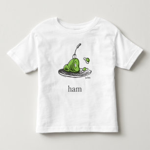 Dr. Seuss Grüne Eier mit Schinken Kleinkind T-shirt