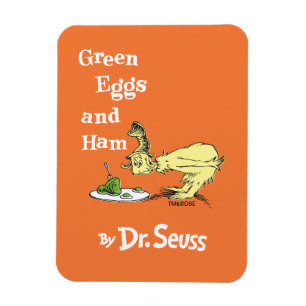 Dr. Seuss   Grüne Eier mit Schinken Magnet
