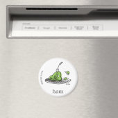 Dr. Seuss | Grüne Eier mit Schinken Magnet (In Situ (Geschirrspüler))