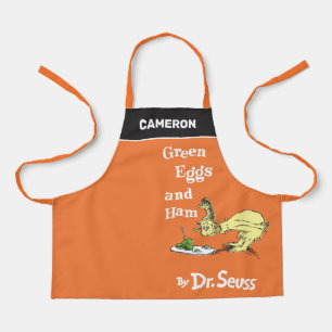 Dr. Seuss Grüne Eier mit Schinken Schürze