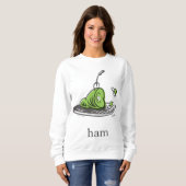 Dr. Seuss | Grüne Eier mit Schinken Sweatshirt (Vorne ganz)