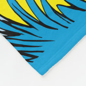 Dr. Seuss | Grüne Eier mit Schinken Szene Fleecedecke (Ecke)