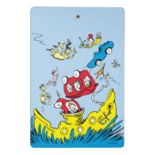 Dr. Seuss | Grüne Eier mit Schinken Szene Mini Klemmbrett (Rückseite)