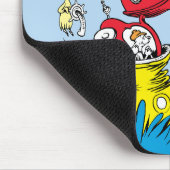 Dr. Seuss | Grüne Eier mit Schinken Szene Mousepad (Ecke)