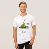 Dr. Seuss | Grüne Eier mit Schinken Tri-Blend Shirt (Vorderseite voll)