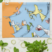 Dr. Seuss Grüne Eier mit Schinken Wasserszene Geschirrtuch (Gefaltet)
