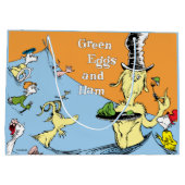 Dr. Seuss Grüne Eier mit Schinken Wasserszene Große Geschenktüte (Rückseite)