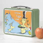 Dr. Seuss Grüne Eier mit Schinken Wasserszene Metall Brotdose (Beispiel)