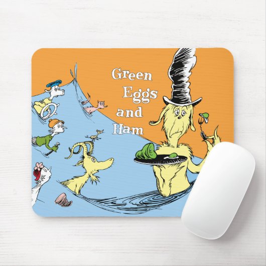 Dr. Seuss Grüne Eier mit Schinken Wasserszene Mousepad (Mit Mouse)