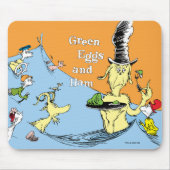 Dr. Seuss Grüne Eier mit Schinken Wasserszene Mousepad (Vorne)