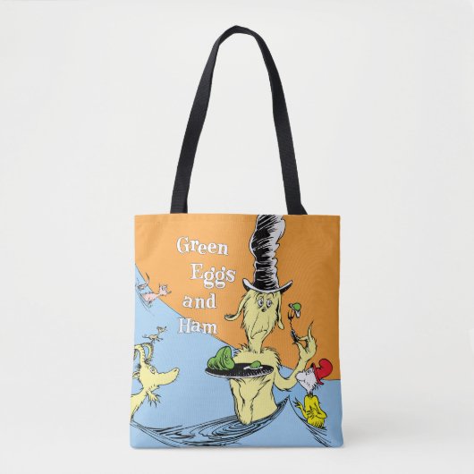 Dr. Seuss Grüne Eier mit Schinken Wasserszene Tasche (Vorderseite)
