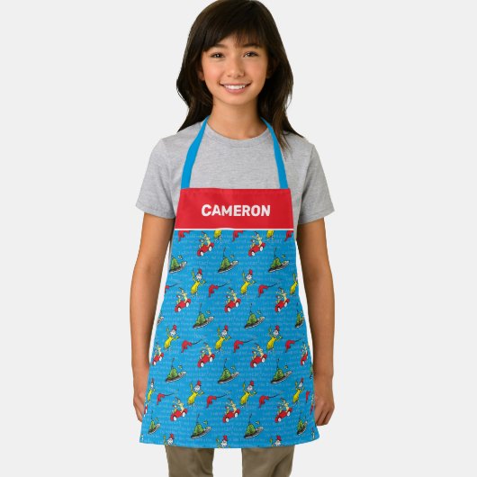 Dr. Seuss| Grüne Eier und Ham Storybook Muster Schürze (Insitu)