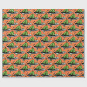 Dr. Seuss | Grüne Eier und Hammsymbol Geschenkpapier (Flach)