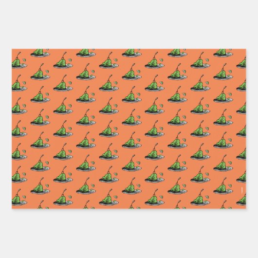 Dr. Seuss | Grüne Eier und Hammsymbol Geschenkpapier Set (Vorderseite 3)