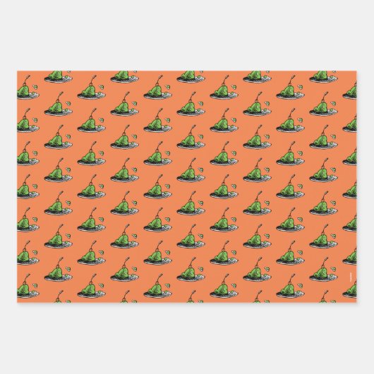 Dr. Seuss | Grüne Eier und Hammsymbol Geschenkpapier Set (Vorderseite 2)