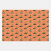 Dr. Seuss | Grüne Eier und Hammsymbol Geschenkpapier Set (Vorderseite)