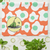 Dr. Seuss | Grüne Eier und Hammsymbol Geschirrtuch (Gefaltet)