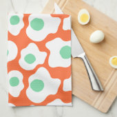 Dr. Seuss | Grüne Eier und Hammsymbol Geschirrtuch (Viertel Falte)