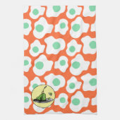 Dr. Seuss | Grüne Eier und Hammsymbol Geschirrtuch (Vertikal)