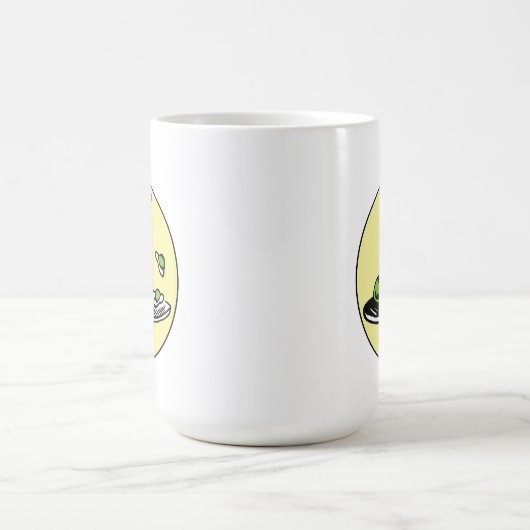 Dr. Seuss | Grüne Eier und Hammsymbol Kaffeetasse (Mittel)