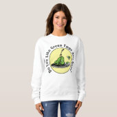 Dr. Seuss | Grüne Eier und Hammsymbol Sweatshirt (Vorne ganz)