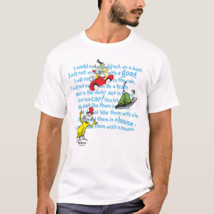 Dr. Seuss Grüne Eier und Schinken-Geschichtenbuc T-Shirt