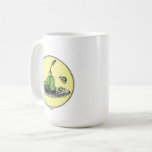 Dr. Seuss | Grüne Eier und Schinken Icon Kaffeetasse (Vorderseite Links)