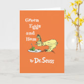 Dr. Seuss | Grüne Eier und Schinken Karte (Gelbe Blume)