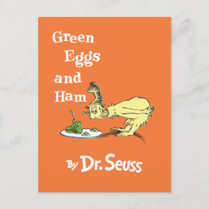Dr. Seuss   Grüne Eier und Schinken Postkarte
