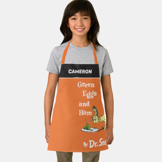 Dr. Seuss | Grüne Eier und Schinken Schürze (Insitu)