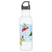 Dr. Seuss | Grüne Eier und Schinken Storybook Must Edelstahlflasche (Vorderseite)