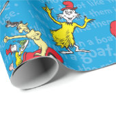 Dr. Seuss | Grüne Eier und Schinken Storybook Must Geschenkpapier (Rolleneckpunkt)